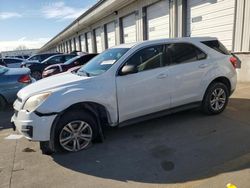 Chevrolet salvage cars for sale: 2012 Chevrolet Equinox LS