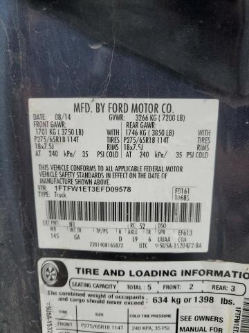 2014 Ford F150 Supercrew