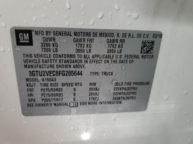 2015 GMC Sierra K1500 SLT