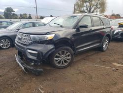 Salvage cars for sale from Copart San Martin, CA: 2021 Ford Explorer Limited