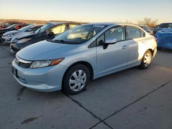 2012 Honda Civic LX for sale in Grand Prairie, TX