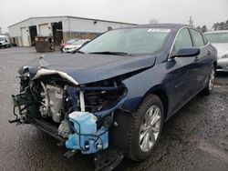 Chevrolet Malibu LT salvage cars for sale: 2021 Chevrolet Malibu LT