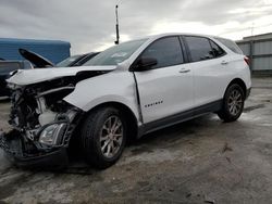 Salvage cars for sale from Copart Miami, FL: 2018 Chevrolet Equinox LS