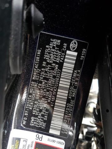 2012 Toyota Camry Base