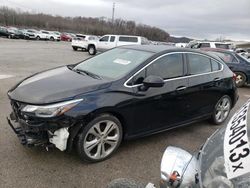 Chevrolet salvage cars for sale: 2017 Chevrolet Cruze Premier