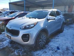 Salvage cars for sale from Copart Colorado Springs, CO: 2017 KIA Sportage EX