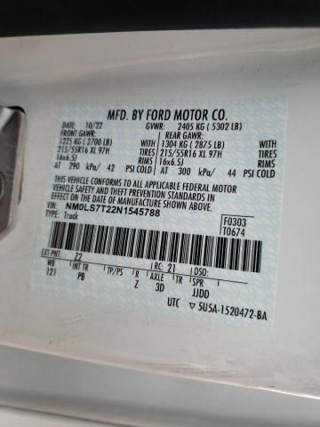 2022 Ford Transit Connect XLT