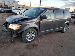 Salvage cars for sale from Copart Colorado Springs, CO: 2018 Dodge Grand Caravan SXT