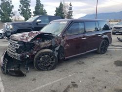 Salvage cars for sale from Copart Rancho Cucamonga, CA: 2018 Ford Flex SEL