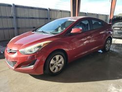 Salvage cars for sale from Copart Homestead, FL: 2016 Hyundai Elantra SE