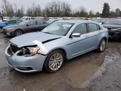 Chrysler salvage cars for sale: 2012 Chrysler 200 Limited