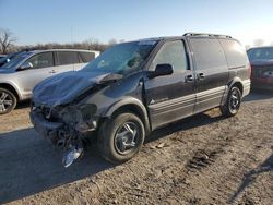 Pontiac Montana salvage cars for sale: 2002 Pontiac Montana