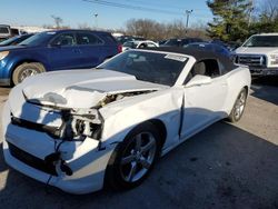 Salvage cars for sale from Copart Lexington, KY: 2014 Chevrolet Camaro LT