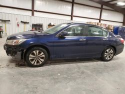 Honda Accord LX salvage cars for sale: 2015 Honda Accord LX