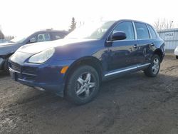 Salvage cars for sale from Copart Bowmanville, ON: 2004 Porsche Cayenne S