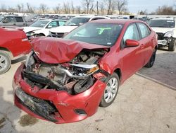 2016 Toyota Corolla L en venta en Bridgeton, MO