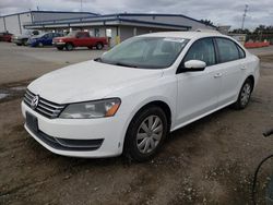 Volkswagen salvage cars for sale: 2013 Volkswagen Passat S