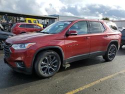 Vehiculos salvage en venta de Copart Vallejo, CA: 2019 Chevrolet Traverse High Country