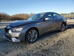 Infiniti salvage cars for sale: 2018 Infiniti Q50 Luxe