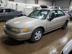 Buick salvage cars for sale: 2001 Buick Century Custom