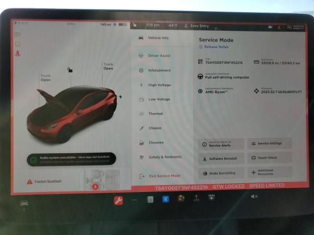 2022 Tesla Model Y