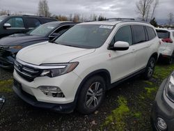 Honda Pilot exl salvage cars for sale: 2018 Honda Pilot EXL