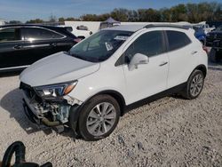 Salvage cars for sale from Copart New Braunfels, TX: 2019 Buick Encore Preferred