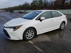 Salvage cars for sale from Copart Brookhaven, NY: 2021 Toyota Corolla LE