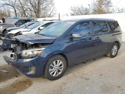 KIA Sedona LX salvage cars for sale: 2016 KIA Sedona LX