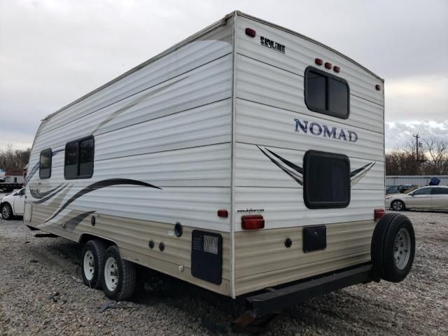 2013 Nomf Travel Trailer