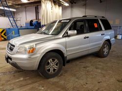 Salvage cars for sale from Copart Wheeling, IL: 2004 Honda Pilot EXL