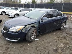 Salvage cars for sale from Copart Waldorf, MD: 2016 Buick Regal