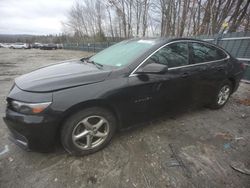 2016 Chevrolet Malibu LS en venta en Candia, NH