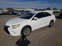 Toyota salvage cars for sale: 2017 Toyota Camry LE