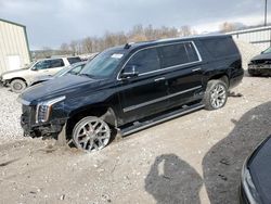 Cadillac salvage cars for sale: 2017 Cadillac Escalade ESV Platinum