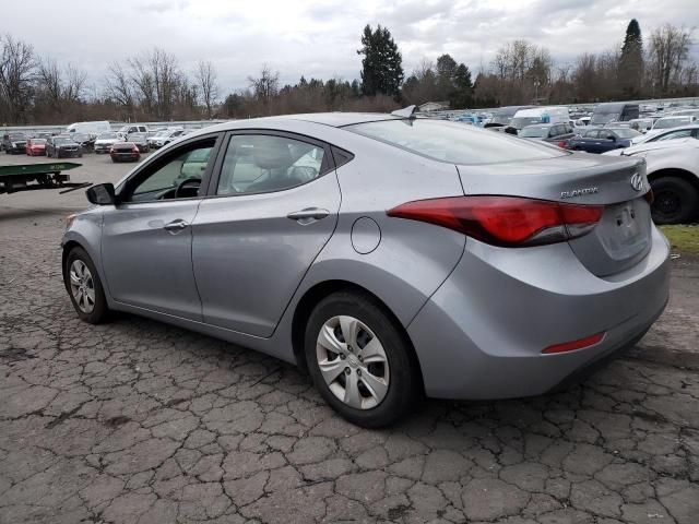 2016 Hyundai Elantra SE