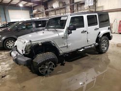 Salvage cars for sale from Copart Eldridge, IA: 2012 Jeep Wrangler Unlimited Sahara