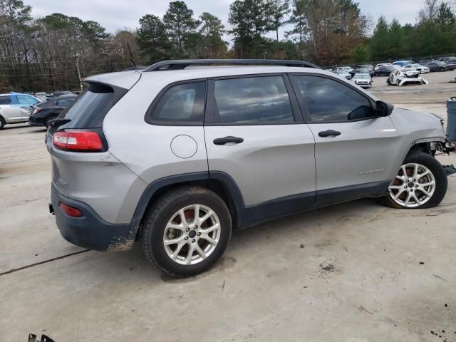 2016 Jeep Cherokee Sport