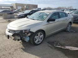 Chevrolet salvage cars for sale: 2015 Chevrolet Impala LS