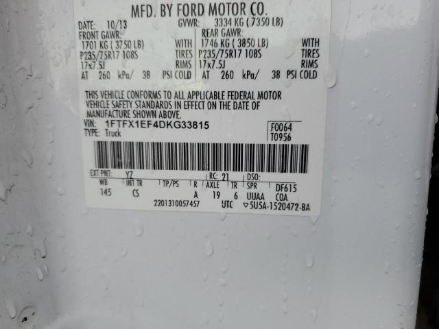 2013 Ford F150 Super cab