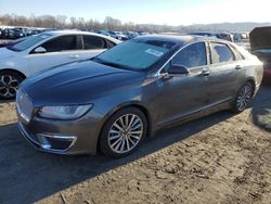 Lincoln salvage cars for sale: 2017 Lincoln MKZ Select