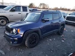 Salvage cars for sale from Copart Montgomery, AL: 2020 Jeep Renegade Latitude