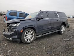 Chevrolet Suburban salvage cars for sale: 2021 Chevrolet Suburban K1500 High Country