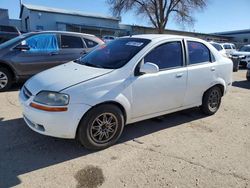 Chevrolet Aveo Base salvage cars for sale: 2006 Chevrolet Aveo Base