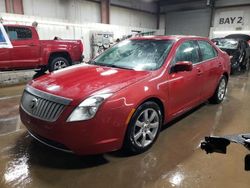 Mercury Milan salvage cars for sale: 2010 Mercury Milan Premier