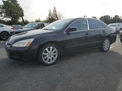 Honda Accord SE salvage cars for sale: 2007 Honda Accord SE