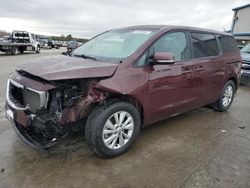 KIA salvage cars for sale: 2018 KIA Sedona LX