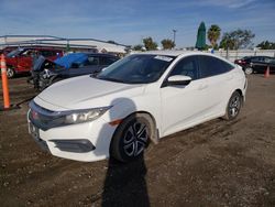 Honda Civic salvage cars for sale: 2016 Honda Civic LX