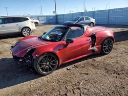 Alfa Romeo salvage cars for sale: 2016 Alfa Romeo 4C Spider