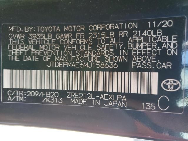 2021 Toyota Corolla LE